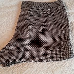 Black and White Shorts